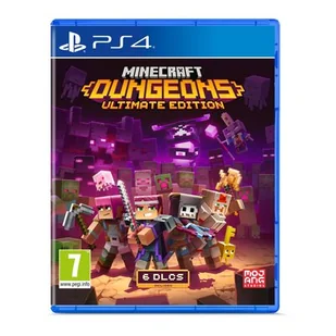 Minecraft Dungeons Edycja Ultimate GRA PS4 - Gry PlayStation 4 - miniaturka - grafika 1