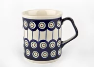 Kubki - Kubek 250 ml Bolesławiec Kropki 8 - miniaturka - grafika 1