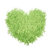 Scrapbooking - Mini Kokardka Ozdobna 2,5X2,5Cm Zielona 20Szt. Km8 - miniaturka - grafika 1