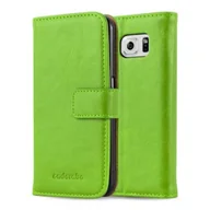 Etui i futerały do telefonów - Cadorabo cador Abo  Luxury Book Style Pokrowiec do Samsung Galaxy S6  Case Cover pokrowiec ochronny etui z funkcją stojaka i kieszeń na kartę, Samsung Galaxy S6 DE-109502 - miniaturka - grafika 1