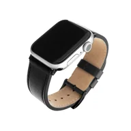 Akcesoria do zegarków - FIXED Leather Strap do Apple Watch black - miniaturka - grafika 1