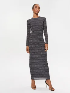 Patrizia Pepe Sukienka codzienna 2A2655/J152 XZ01 Czarny Slim Fit - Sukienki - miniaturka - grafika 1