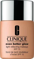 Podkłady do twarzy - Clinique Clinique, Even Better Glow, Light Reflecting, Liquid Foundation, WN 98, Cream Caramel, SPF 15, 30 ml For Women - miniaturka - grafika 1