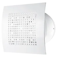 Wentylatory łazienkowe - Wentylator łazienkowy Awenta Pulsar WPAB110ZH fi100mm 110m3/h 9W 230V z wyłącznikiem czasowym, czujnikiem wilgotności i zaworem zwrotnym biały - wysył - miniaturka - grafika 1