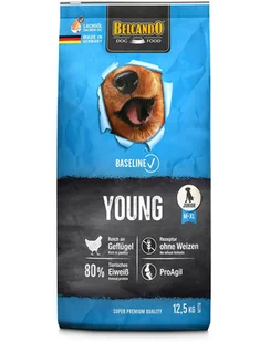 BELCANDO Baseline Young 12,5 kg - Sucha karma dla psów - miniaturka - grafika 1