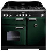 Kuchenki gazowo-elektryczne - Falcon Classic Deluxe 100 Butelkowa zieleń chrom - miniaturka - grafika 1