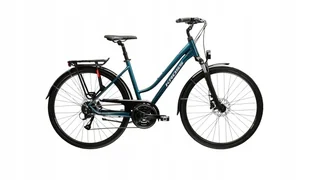 Damski rower trekkingowy KROSS TRANS 4.0 rozmiar M Turkusowy - Rowery - miniaturka - grafika 1