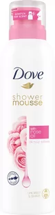 Dove Shower Mousse Pianka do mycia ciała Rose Oil 200 ml - Kosmetyki do kąpieli - miniaturka - grafika 1