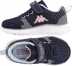 BUTY DZIECIĘCE KAPPA NA RZEP LEKKIE BUCIKI R. 26 - Buty dla dziewczynek - miniaturka - grafika 1