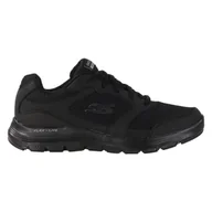 Buty trekkingowe męskie - Buty na co dzień męskie SKECHERS FLEX ADVANTAGE 4.0 siateczka - miniaturka - grafika 1