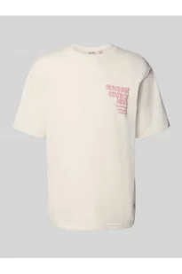 T-shirt o kroju relaxed fit z czystej bawełny model KENNY - Only & Sons - Koszulki męskie - miniaturka - grafika 1