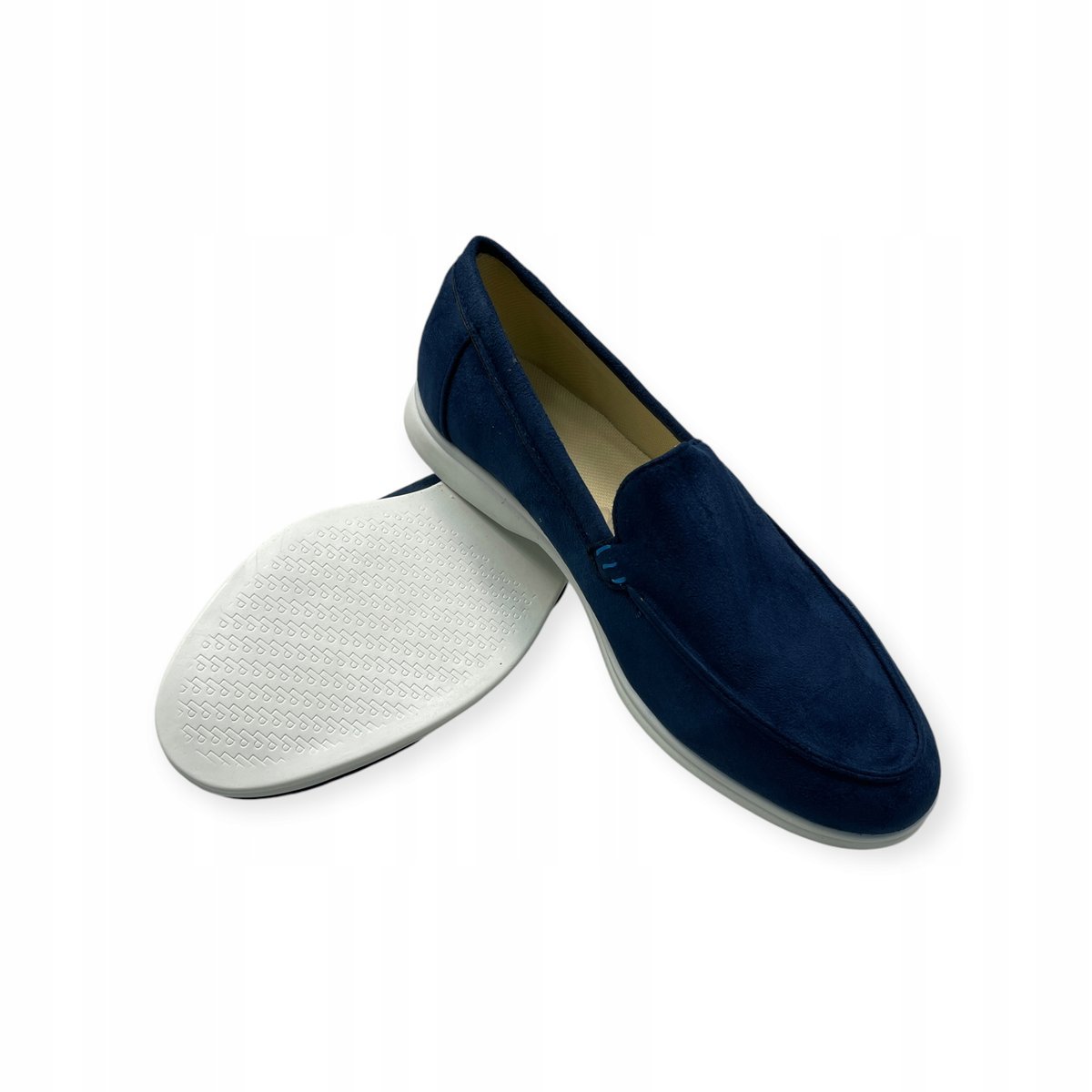 Mokasyny męskie zamszowe Old Money 44