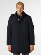 Kurtki męskie - Blauer Męska parka funkcyjna Mężczyźni niebieski jednolity, XL - miniaturka - grafika 1