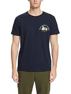 Koszulki męskie - ESPRIT T-shirt męski, 400/granatowy., M - miniaturka - grafika 1