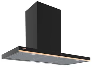 Nodor Slim CU 90 Czarny - Okapy kuchenne - miniaturka - grafika 1