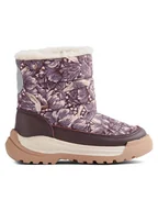 Botki damskie - Wheat Botki zimowe w kolorze fioletowym - miniaturka - grafika 1