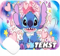 Podkładki pod mysz - PODKŁADKA POD MYSZKĘ Z NADRUKIEM STICH BAJKI PREZENT -TEKST -20X24 - miniaturka - grafika 1