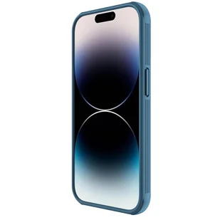 Nillkin CamShield Pro Case etui iPhone 14 Pro Max pancerny pokrowiec osłona na aparat kamerę niebieski - Etui i futerały do telefonów - miniaturka - grafika 2