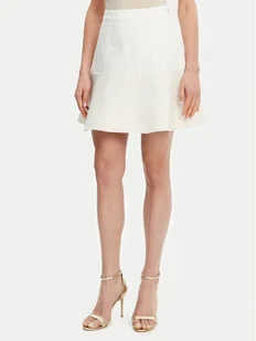 Guess Spódnica mini W5GD87 WH610 Écru Regular Fit - Spódnice - miniaturka - grafika 1
