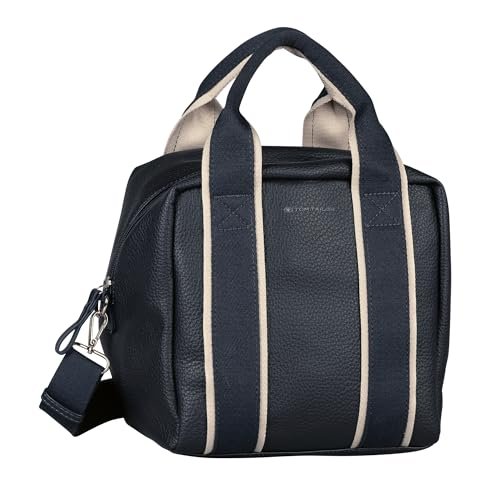 TOM TAILOR bags Hermia damska torba na ramię z zamkiem błyskawicznym, duża, niebieska, niebieski, casual