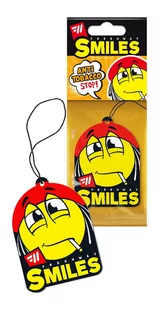 ANTI TOBACCO | FRESHWAY Smiles Dry - zawieszka - Zapachy samochodowe - miniaturka - grafika 1