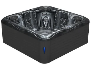 HYDROSAN - Wanna SPA Jacuzzi ogrodowe z hydromasażem 5-osobowa 200x200 cm 230V CZARNA FALA OBUDOWA ANTRACYT SPA752 - Baseny ogrodowe HYDROSAN - Wanna SPA Jacuzzi ogrodowe z hydromasażem 5-osobowa 200x200 cm 230V CZARNA FALA OBUDOWA ANTRACYT SPA752 - Baseny ogrodowe - miniaturka - grafika 1