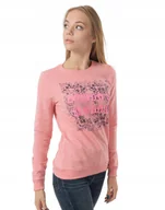 Bluzy damskie - Cienka Bluza Damska Dresowa Bawełniana 5016-04 r L - miniaturka - grafika 1