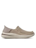 Półbuty męskie - Skechers Półbuty Cabrino 210604/TPE Beżowy - miniaturka - grafika 1