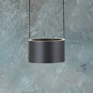 Lampy sufitowe - PURE Lampa wisząca Clipse, możliwość ściemniania, aluminiowy / szary / cynkowy, salon / jadalnia, metal, nowoczesny - miniaturka - grafika 1