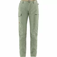 Spodnie damskie - Fjallraven Spodnie damskie Travellers Mt, Zielony (Sage Green), 66 PL F84758 - miniaturka - grafika 1