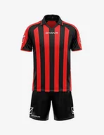 Zestawy męskiej odzieży sportowej - Givova, zestaw supporter Mc, czarny/czerwony, XL - miniaturka - grafika 1