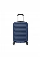 Walizki - Duża walizka podróżna na kółkach ABS 28" DARK BLUE ATENY 4,4kg 102L odp.kół - miniaturka - grafika 1