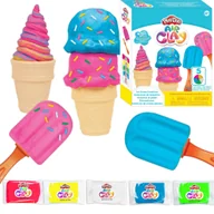 Masy plastyczne - Play-Doh Air Clay Lodziarnia 0162 - miniaturka - grafika 1
