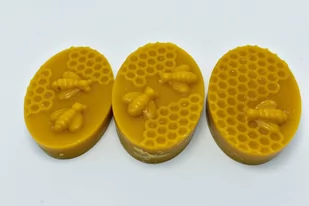 MIX Mydełka z wosku pszczelego 1 szt 60g naturalny - Świece - miniaturka - grafika 1