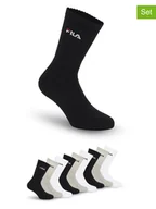 Skarpetki męskie - Fila Skarpety (9 par) w kolorze czarnym, białym i szarym do tenisa - miniaturka - grafika 1