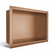 Akcesoria łazienkowe - Balneo półka wnękowa WALL-BOX ONE COPPER 300x200x100 - miniaturka - grafika 1