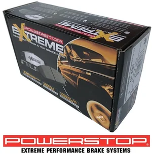 Tylne klocki Z36 + WIERCONE nacinane tarcze hamulcowe POWERSTOP EVOLUTION Dodge Durango 2004-2009 - Tarcze hamulcowe - miniaturka - grafika 8