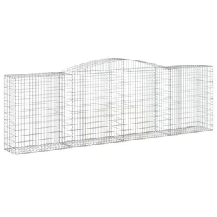 Kosze gabionowe, 20 szt, 400x50x120/140cm, galwanizowane żelazo Lumarko! # - Ogrodzenia Kosze gabionowe, 20 szt, 400x50x120/140cm, galwanizowane żelazo Lumarko! # - Ogrodzenia - miniaturka - grafika 4