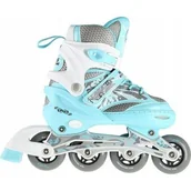 Rolki - Nils Extreme Regulowane Rolki Łyżworolki rozm. 31-34 - miniaturka - grafika 1