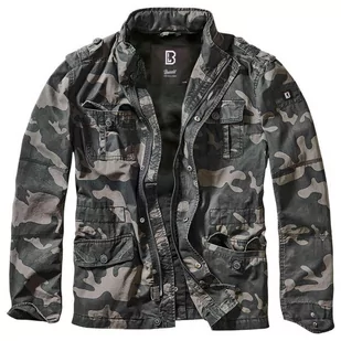 Kurtka myśliwska męska Brandit M65 Britannia Dark Camo - Odzież trekkingowa męska - miniaturka - grafika 1
