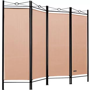 Parawan metalowy Rożowy 180x163cm - Parawany - miniaturka - grafika 1
