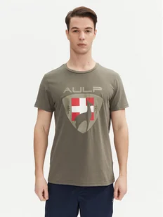 Aulp Kamizelka Mocco Khaki Slim Fit - Kamizelki męskie - miniaturka - grafika 1