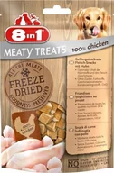 Przysmaki dla psów - 8in1 Przysmak 8in1 Meaty Treats Freeze Dried Kurczak Przysmaki liofilizowane dla psa op 50g - miniaturka - grafika 1