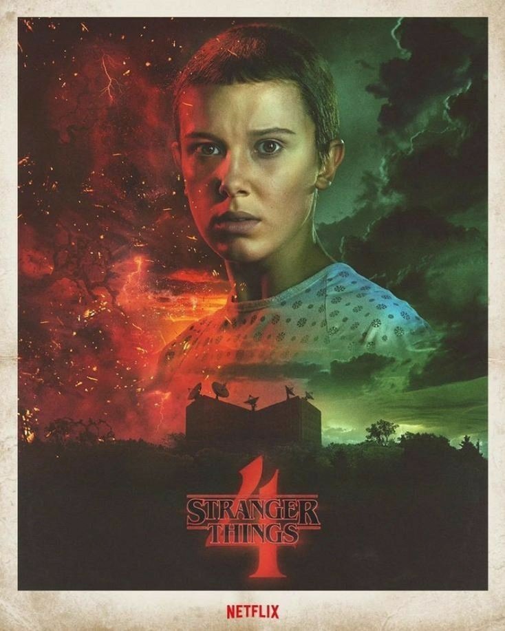 PODKŁADKA POD MYSZ Nadruk 22x18 cm Oryginalny Stranger Things 4 Prezent