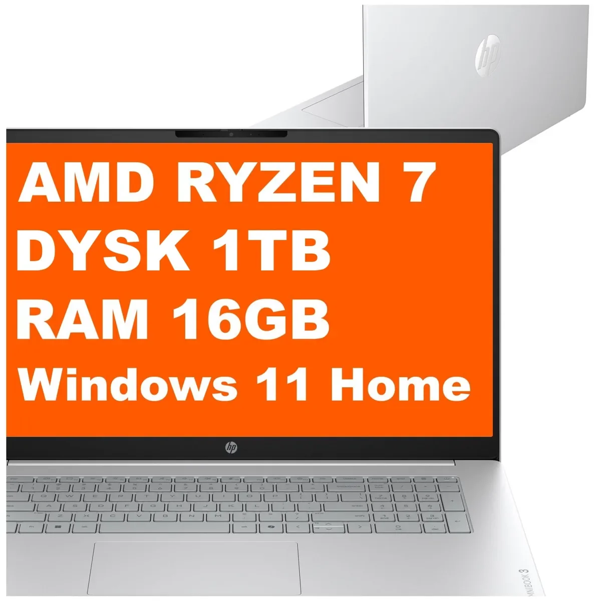 HP OmniBook 3 NGAI 17-dm0002nwx / D9MA2EA / Ryzen AI 7 / 16GB/1TB / Radeon 840M / 17,3