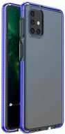 Etui i futerały do telefonów - Samsung Spring Case pokrowiec żelowe etui z kolorową ramką do Galaxy M51 niebieski - miniaturka - grafika 1