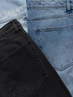 Spodnie męskie - Reserved - Jeansy loose z efektem sprania - niebieski - miniaturka - grafika 1