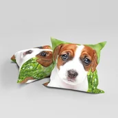 Poszewki na poduszki - Poszewka 45x45 Piesek dwustronna P028 Faro - miniaturka - grafika 1