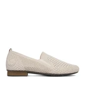 Półbuty damskie - Półbuty Rieker CEO-51969-90 Beżowy jasny - miniaturka - grafika 1