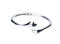 Bransoletki - Srebrna bransoletka 925 sztywna otwarta 6,72g - miniaturka - grafika 1